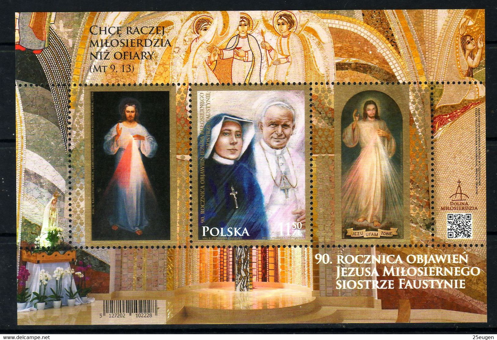 POLAND 2021 Michel No Bl.304  MNH - Paintings