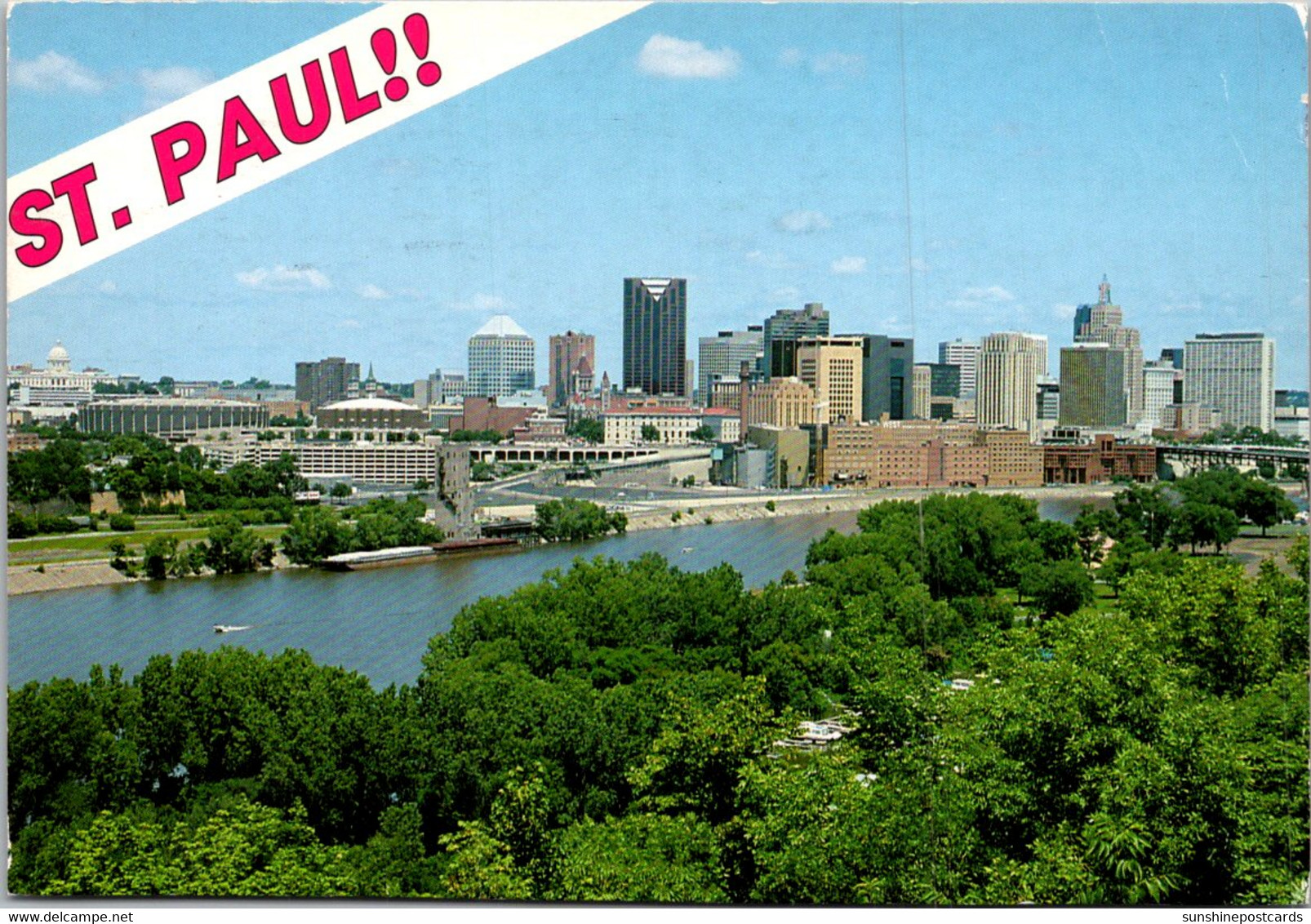 Minnesota St Paul Skyline - St Paul