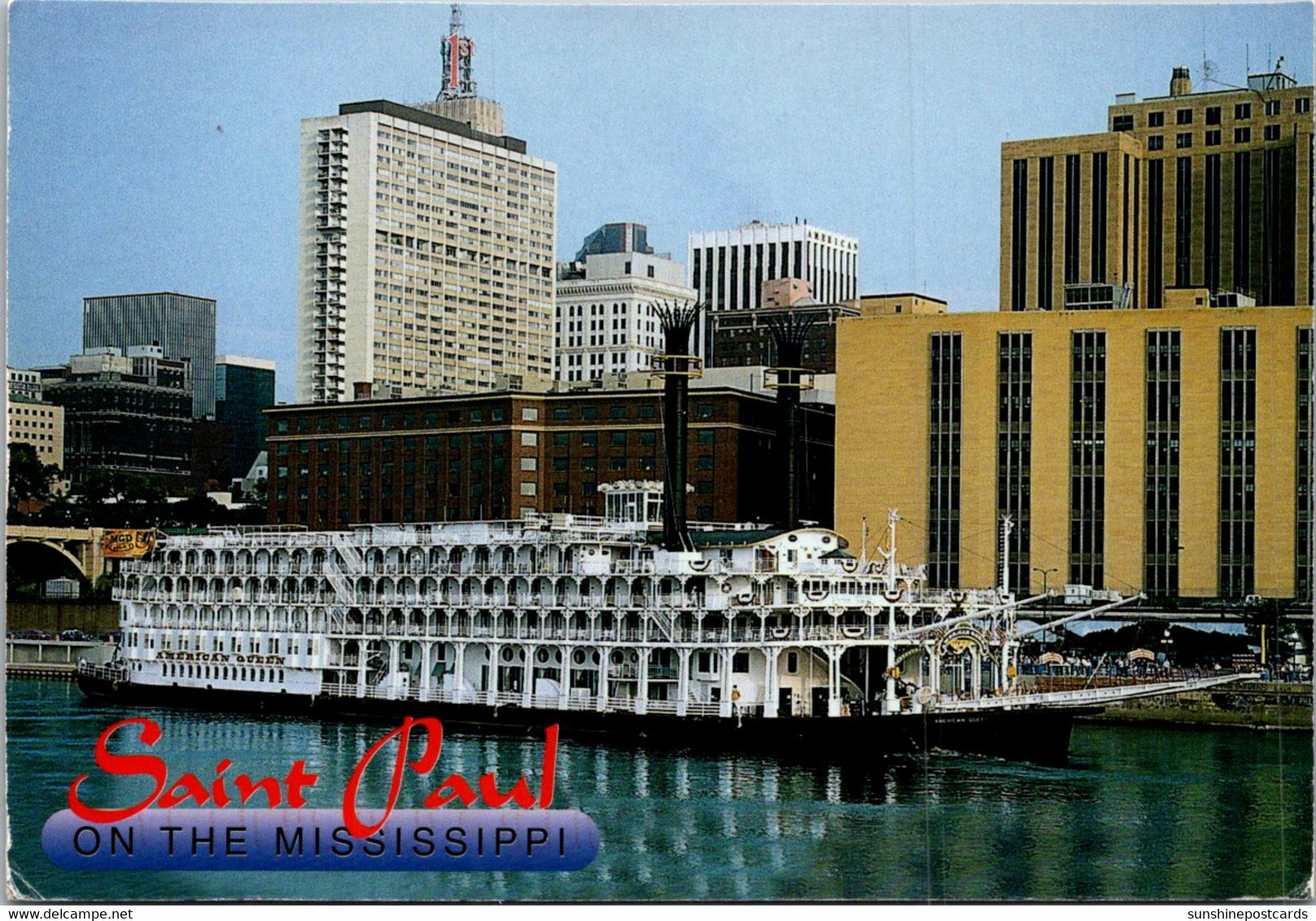 Minnesota St Paul Riverboat "American Queen" - St Paul