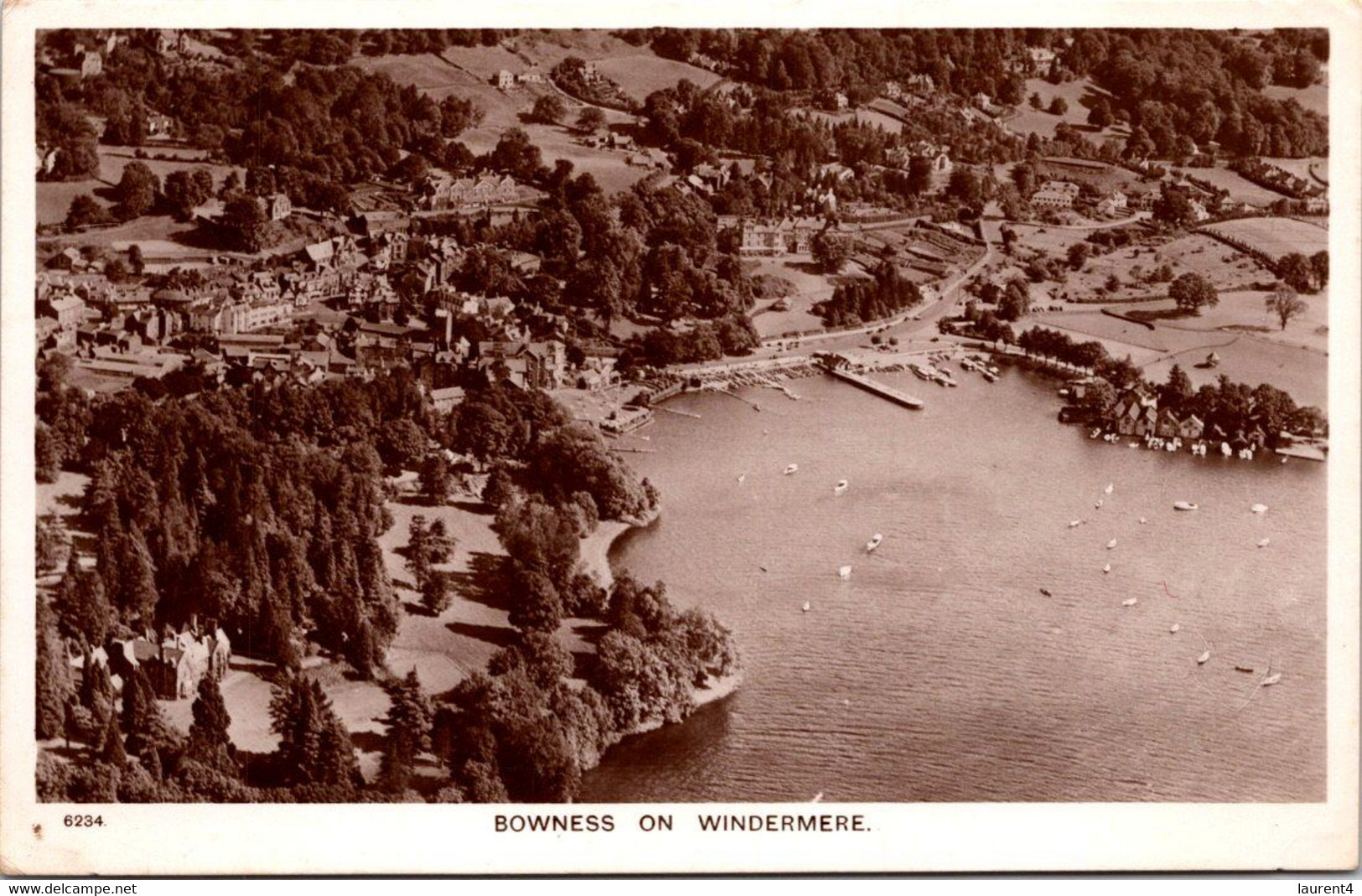 (2 Oø 14) VERY OLD - B/w - UK - Bowness On Windermere - Windermere