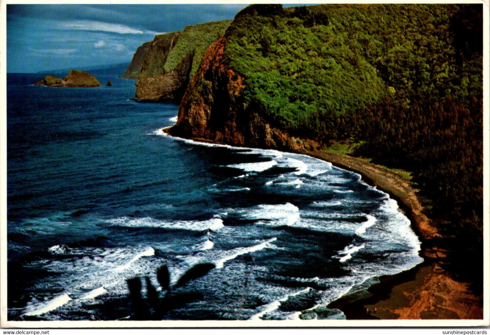 Hawaii Big Island Pololu Valley Aerial View - Big Island Of Hawaii