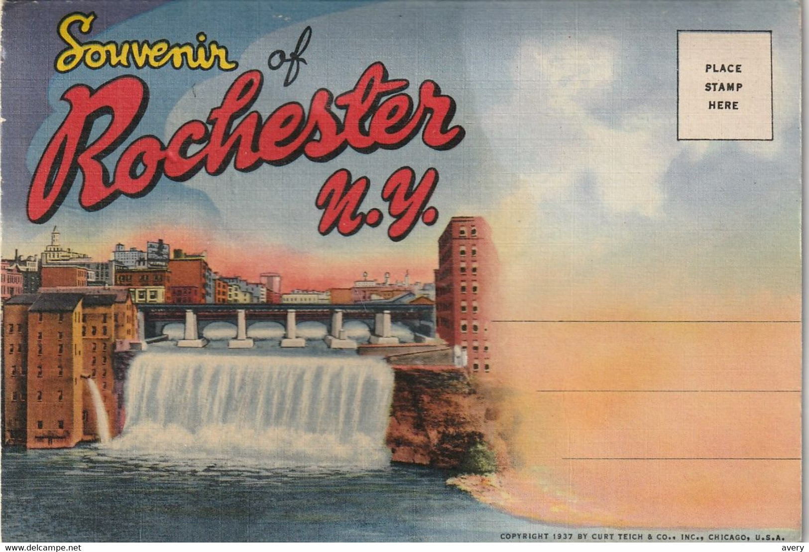 Souvenir Folder Souvenir Of Rochester, New York - Rochester