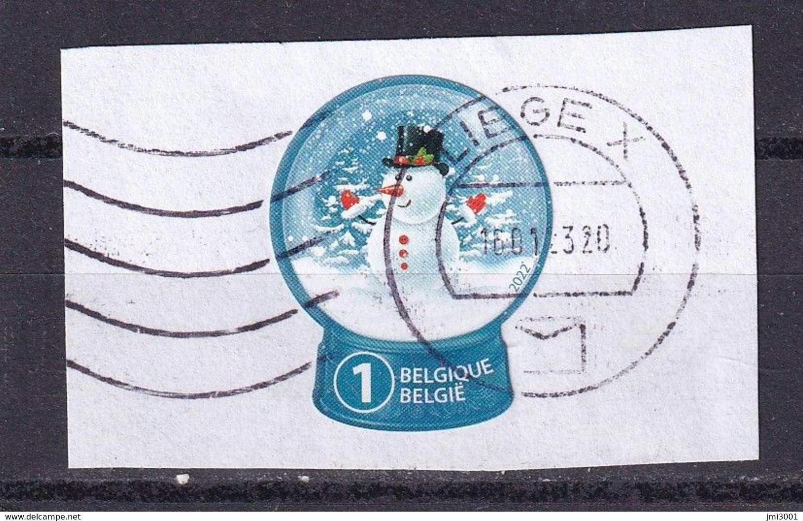 Belgique 2022  Noël - Used Stamps