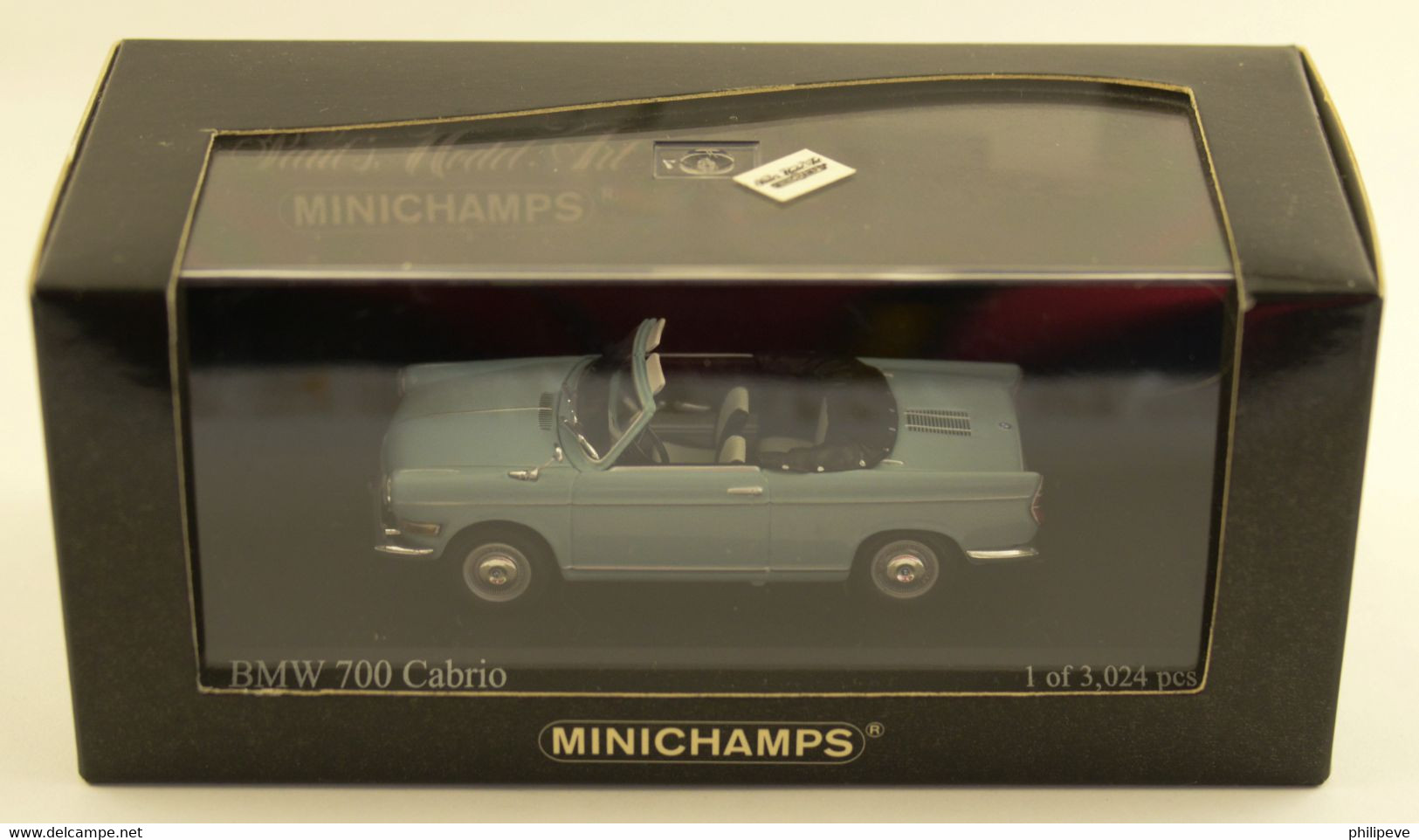 BMW 700 Cabriolet 1961 - MINICHAMPS 1:43