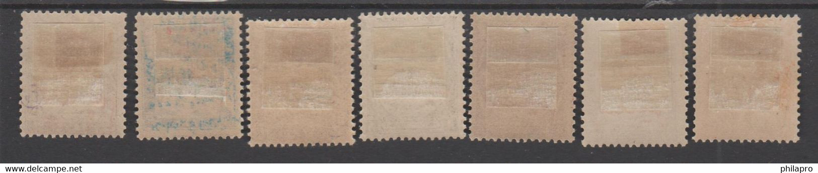 MAROC   Yvert N°  T10/6   *MH   HINGED  Complete Set  Réf  R381 - Timbres-taxe