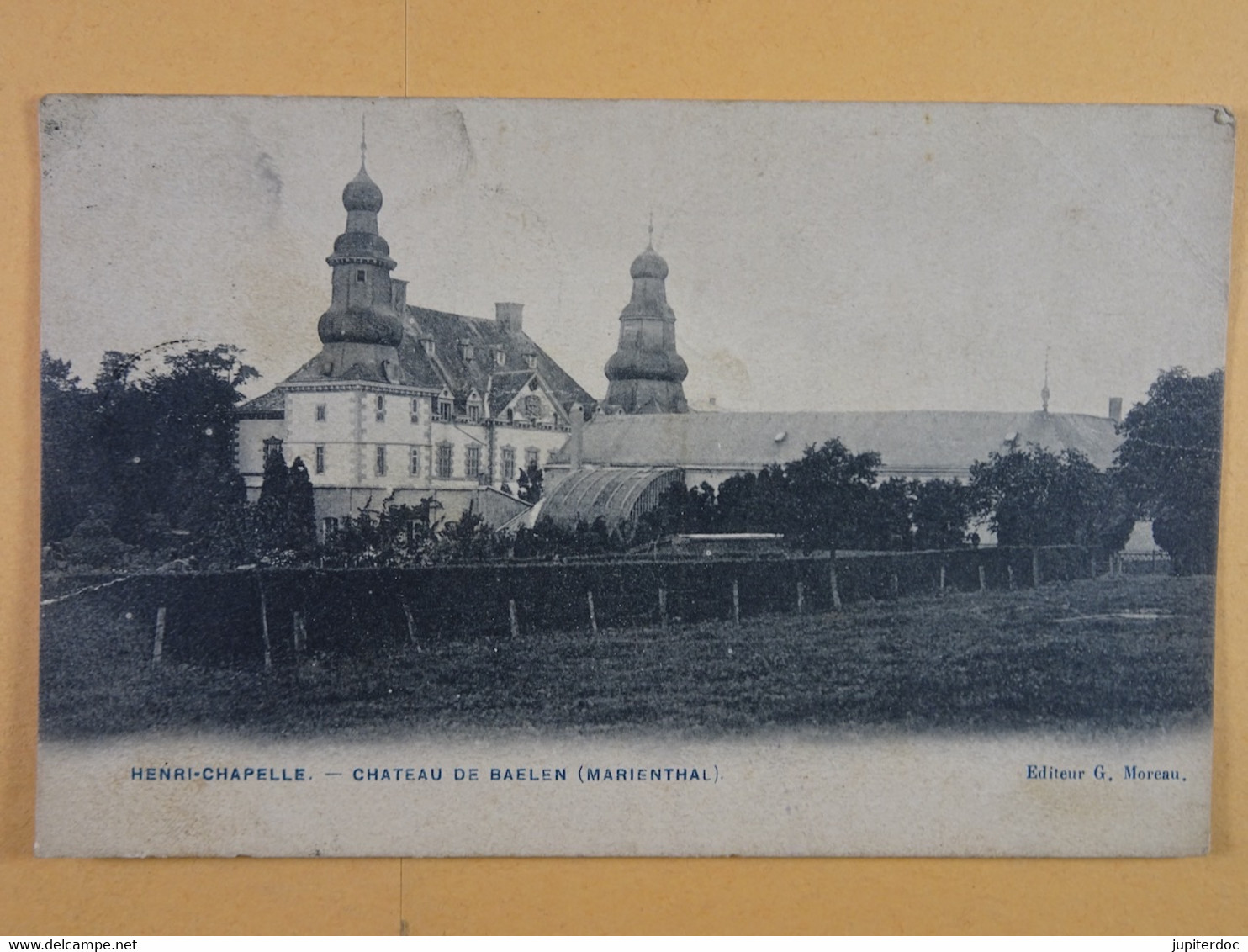 Henri-Chapelle Château De Baelen (Marienthal) (Griffe Au Verso) - Welkenraedt