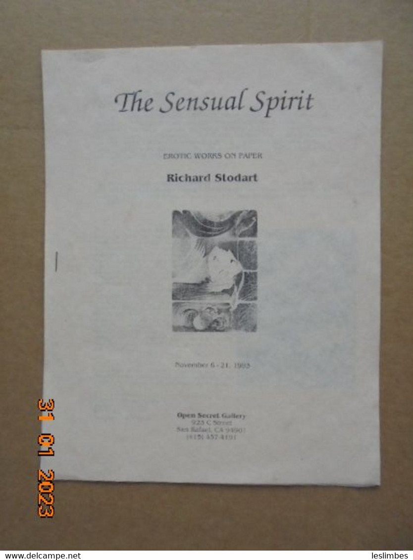 Sensual Spirit: Erotic Works On Paper. Open Secret Gallery, November 6-21, 1993 - Schöne Künste