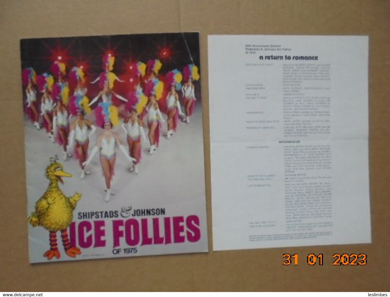 Shipstads & Johnson Ice Follies Of 1975 (39th Edition Of Souvenir Program) - Programmes