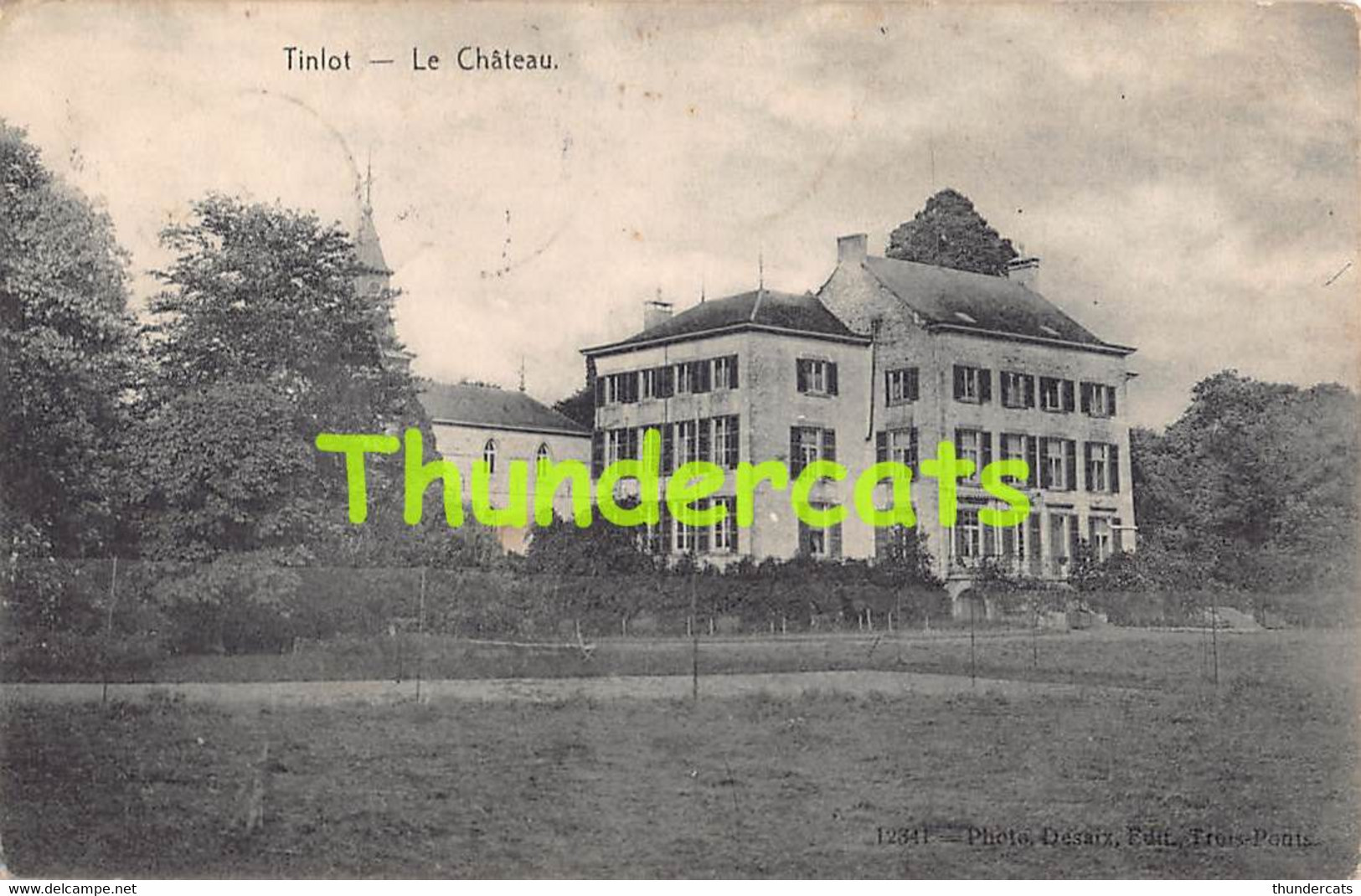 CPA  TINLOT LE CHATEAU - Tinlot