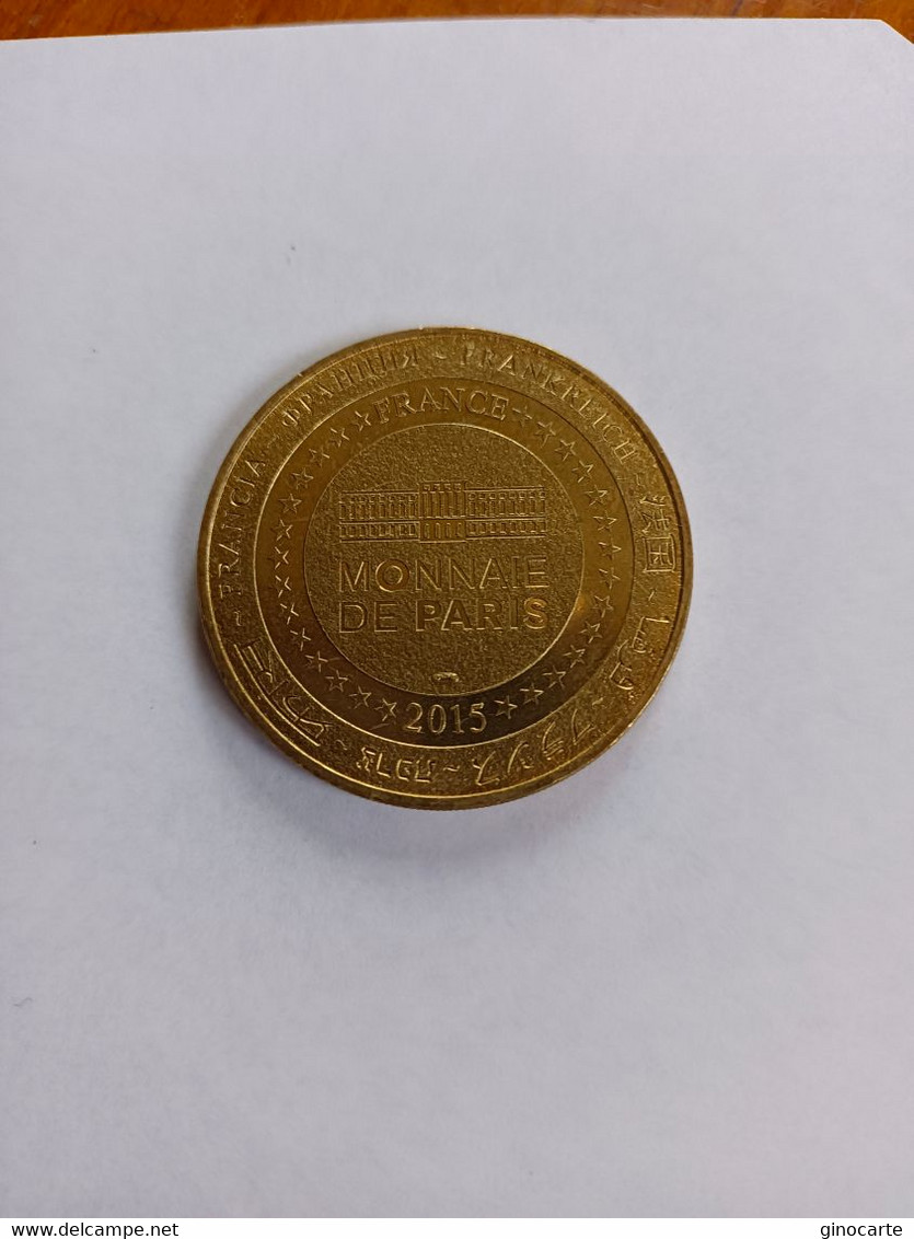 Monnaie De Paris MDP Jeton Touristique Medaille Prefailles Semaphore Pointe St Gildas 2015 - Autres & Non Classés