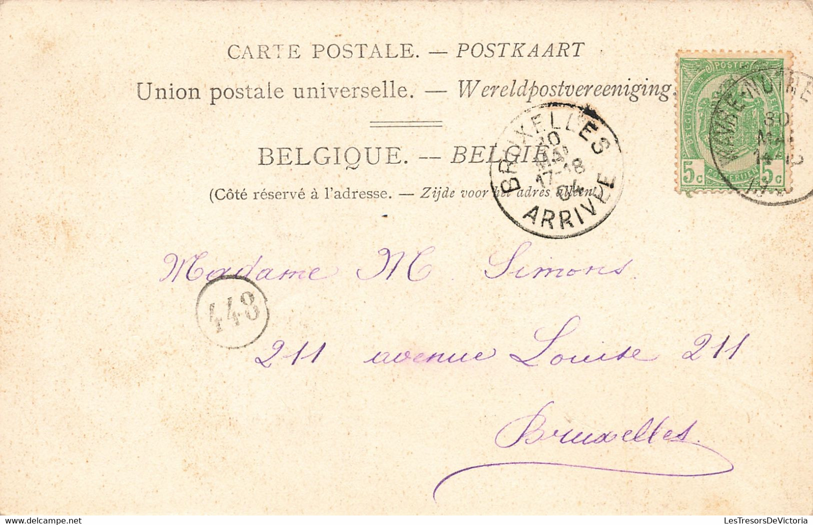 Belgique - Anvers - Gare Principale Des Marchandises - Edit. G. Hermans - Précurseur - Carte Postale Ancienne - Antwerpen