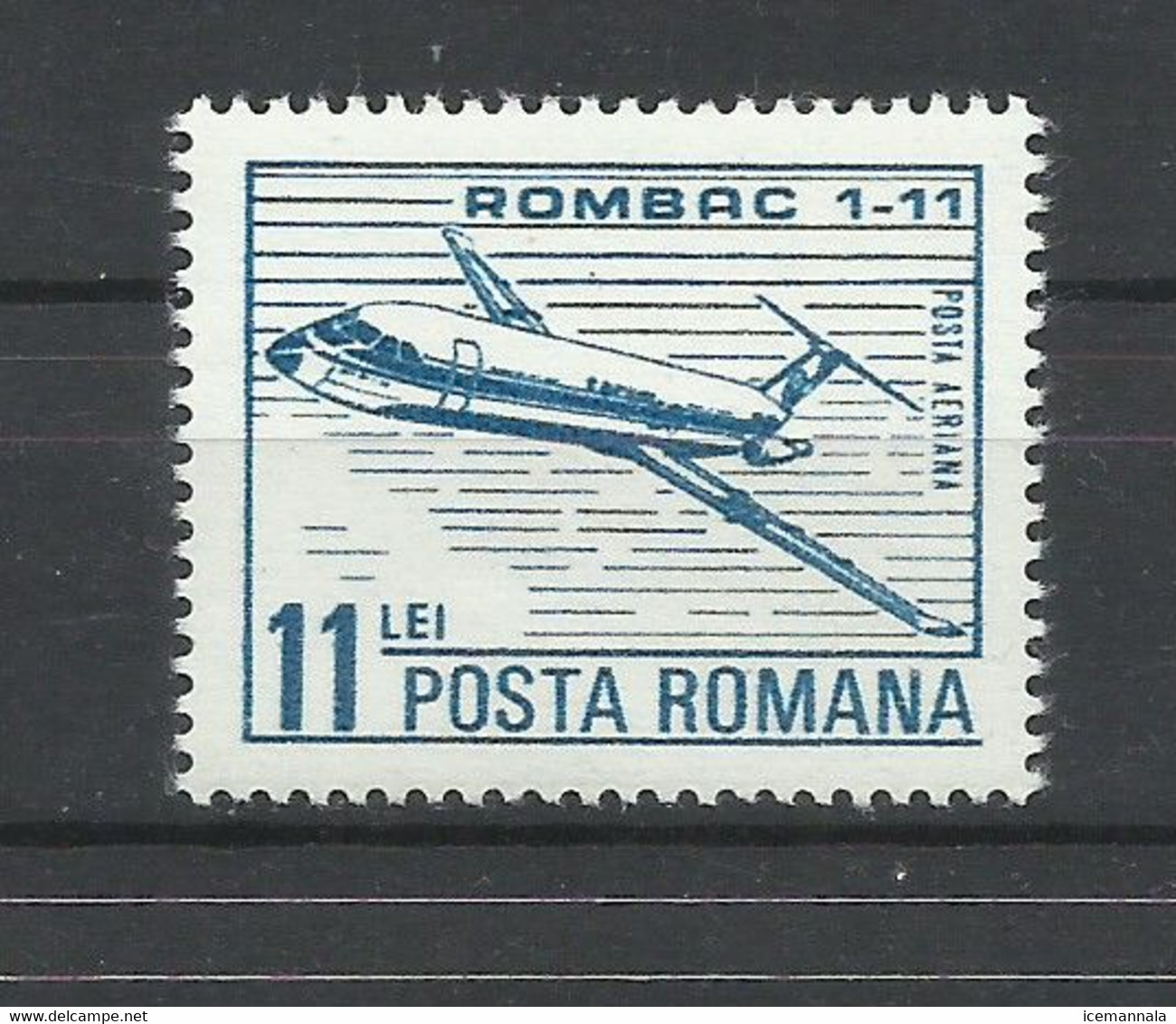 RUMANIA  YVERT  AEREO   293   MNH  ** - Unused Stamps