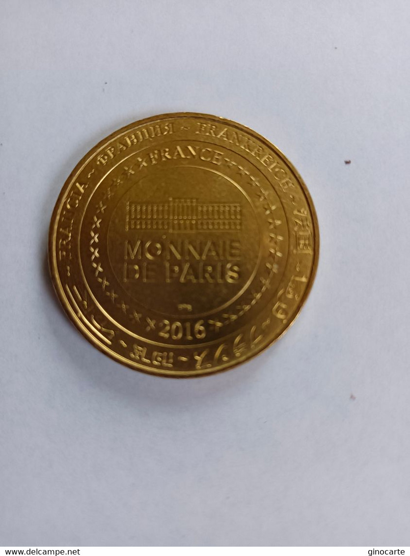 Monnaie De Paris MDP Jeton Touristique Medaille St Bertrand De Comminges Cathedrale 2016 - Other & Unclassified