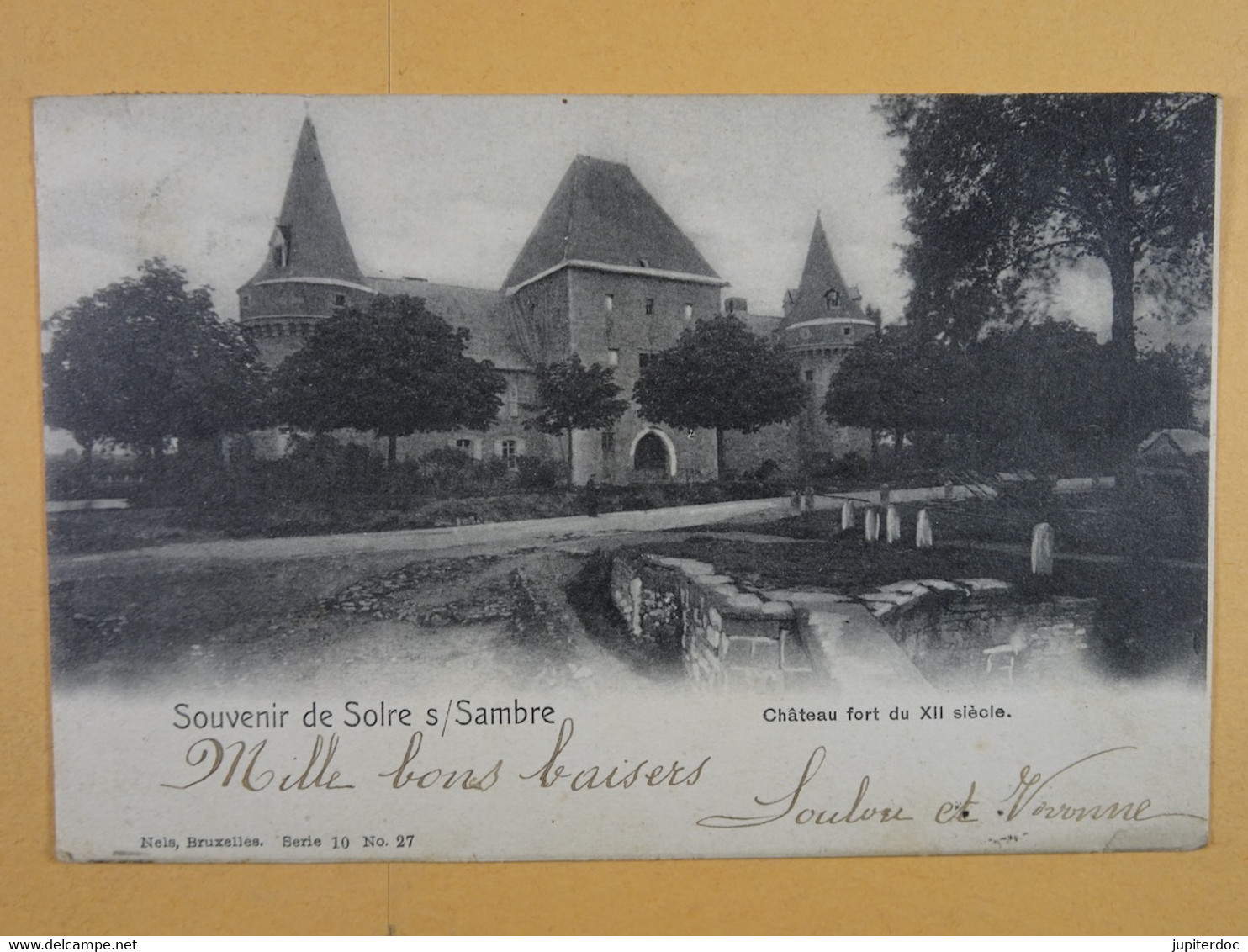 Souvenir De Solre S/Sambre Château Fort Du XII Siècle - Erquelinnes
