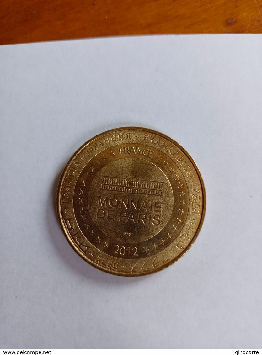 Monnaie De Paris MDP Jeton Touristique Medaille Autun Site Clunisien 2012 - Other & Unclassified