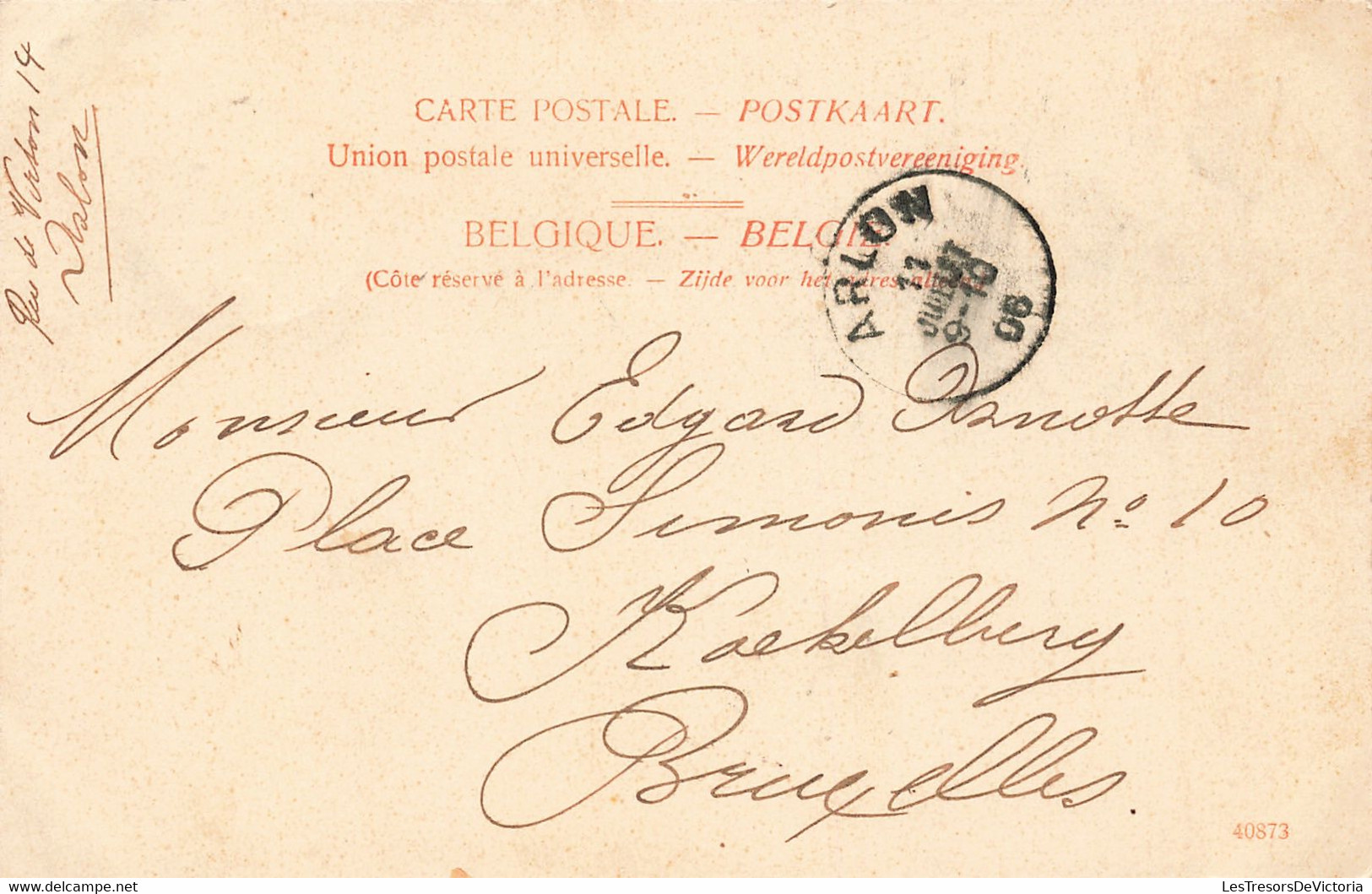 Belgique - Arlon - Gare - Edit. G.Everling - Précurseur - Oblitéré Arlon 1906 - Carte Postale Ancienne - Arlon