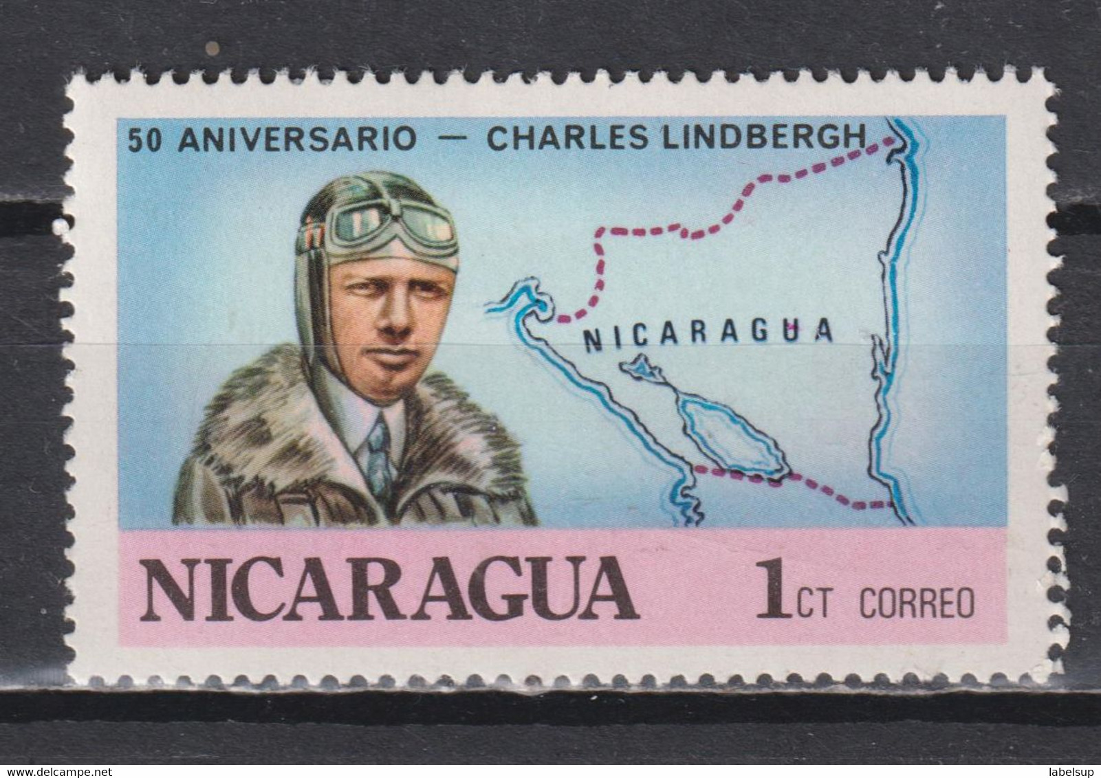 Timbre Neuf** Du Nicaragua De 1977 N°1079 MNH - Nicaragua