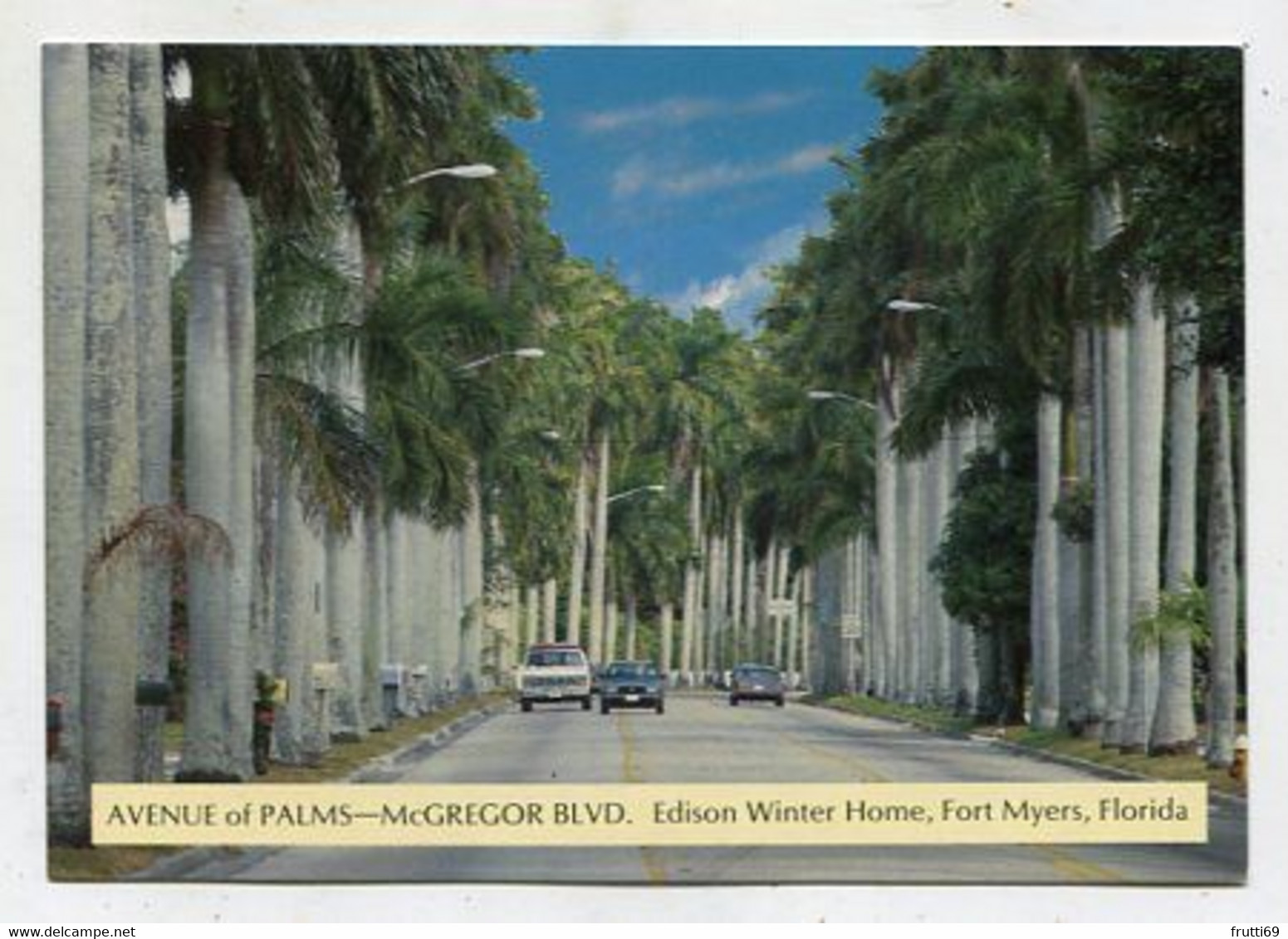 AK 111346 USA - Florida - Fort Myers - Avenue Of Palms - McGregor Blvd. - Fort Myers