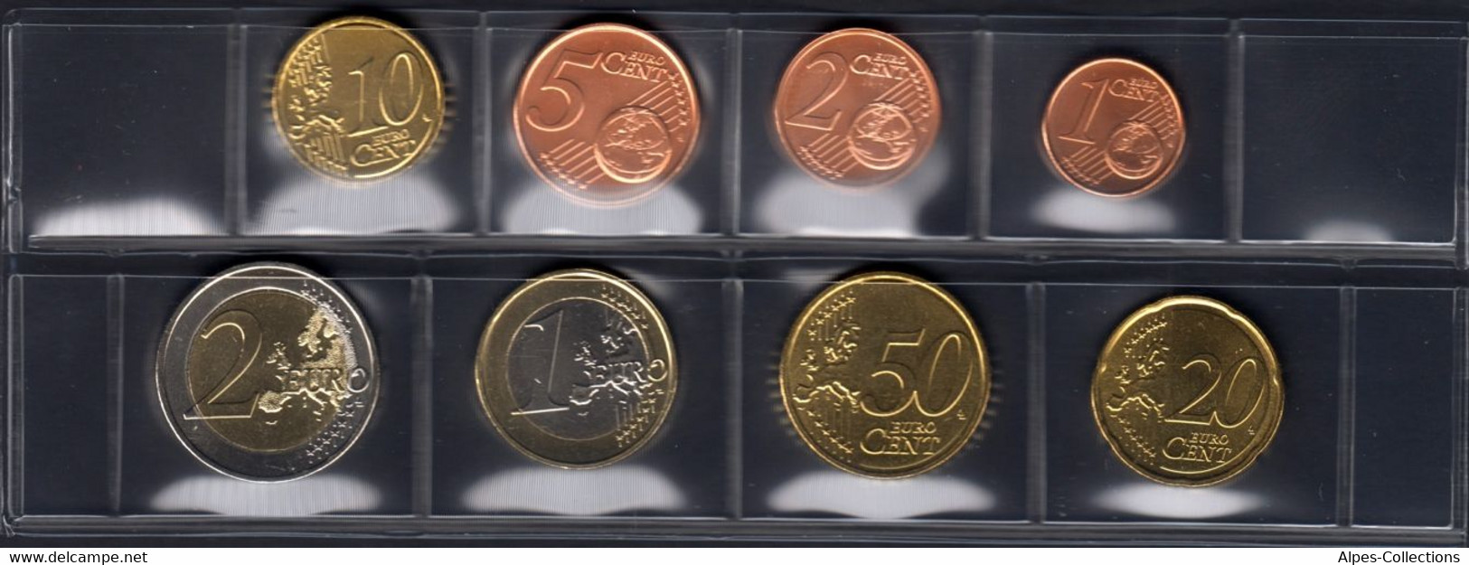 CHX2014.2 - SERIE CHYPRE - 2014 - 1 Cent à 2 Euros - Cyprus