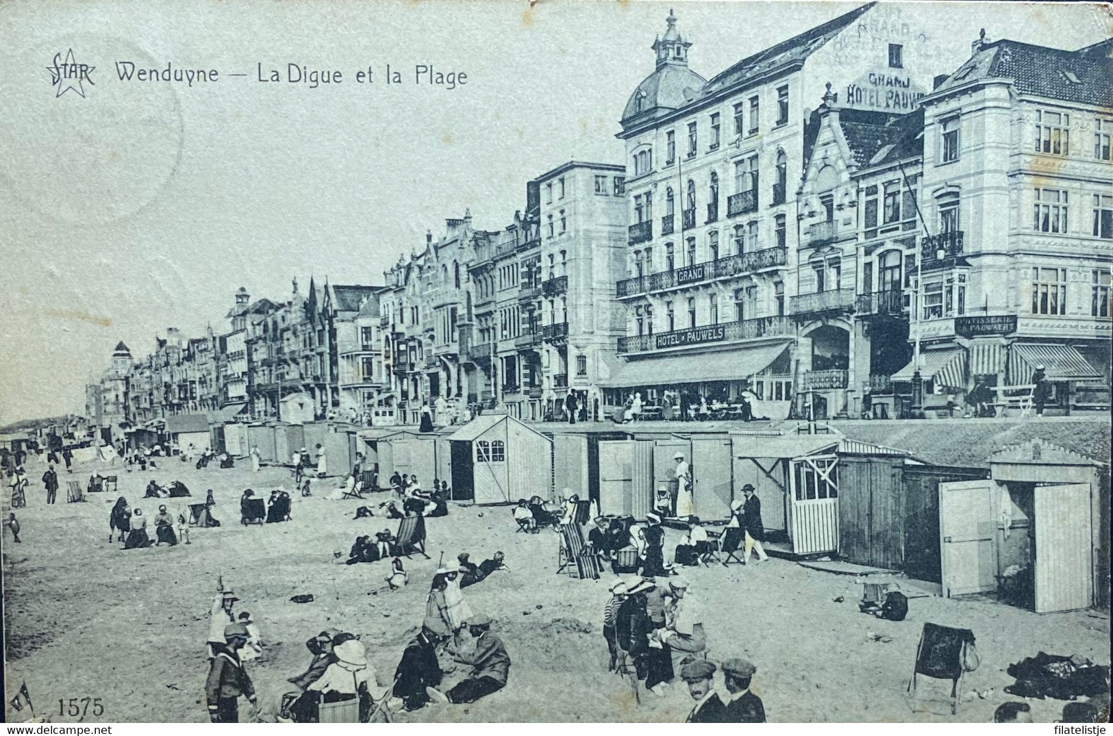 Wenduine De Dijk En Het Strand Gelopen 1923 - Wenduine