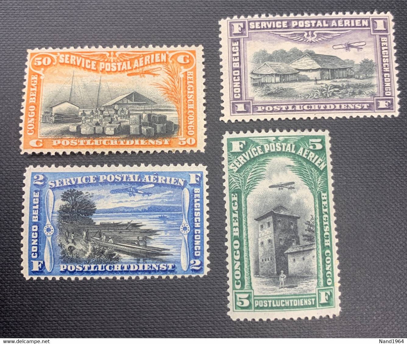 OPB PA 1-4 - Unused Stamps