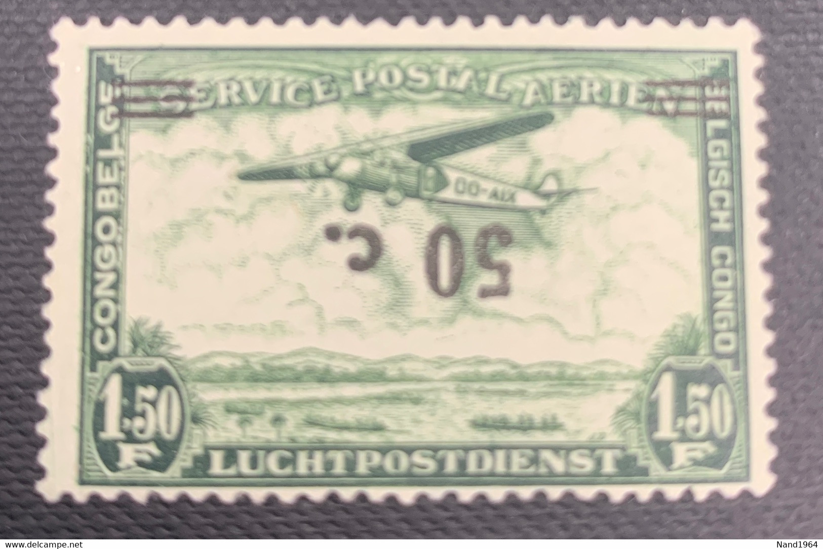 OPB PA 16-Cu Omgekeerde Opdruk - Unused Stamps