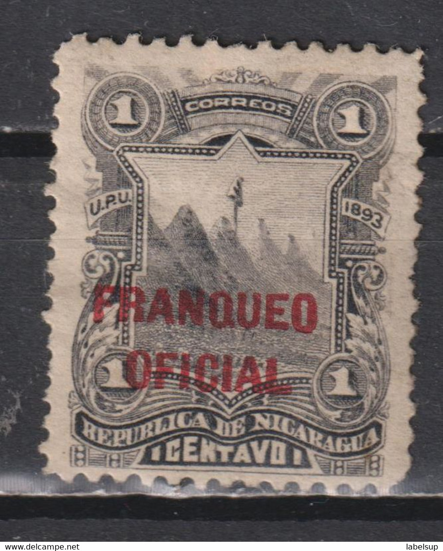 Timbre Oblitéré Du Nicaragua De 1893 N°31 - Nicaragua