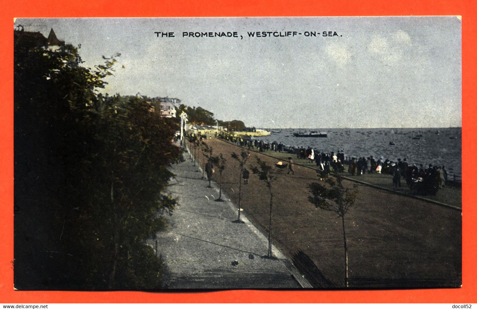CPA GLACEE WESTCLIFF ON SEA " The Promenade " - Southend, Westcliff & Leigh