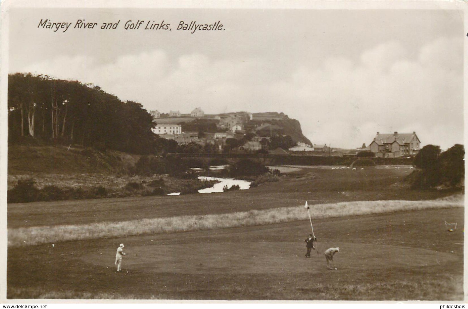 GOLF  Margey River And Golf Links Ballycastle - Golf