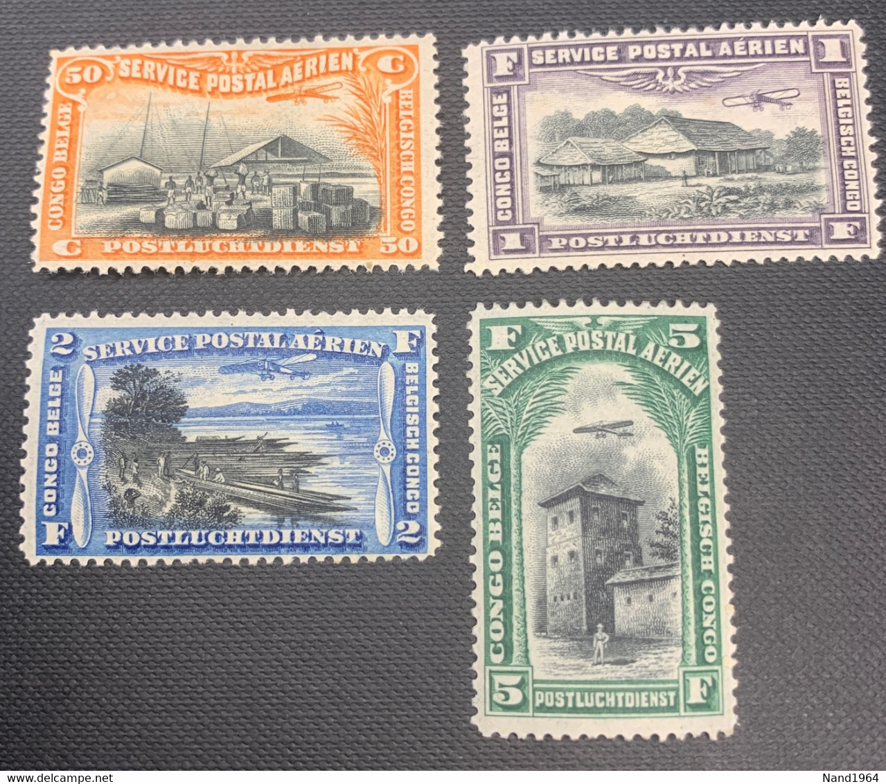 OPB PA 1-4 - Unused Stamps