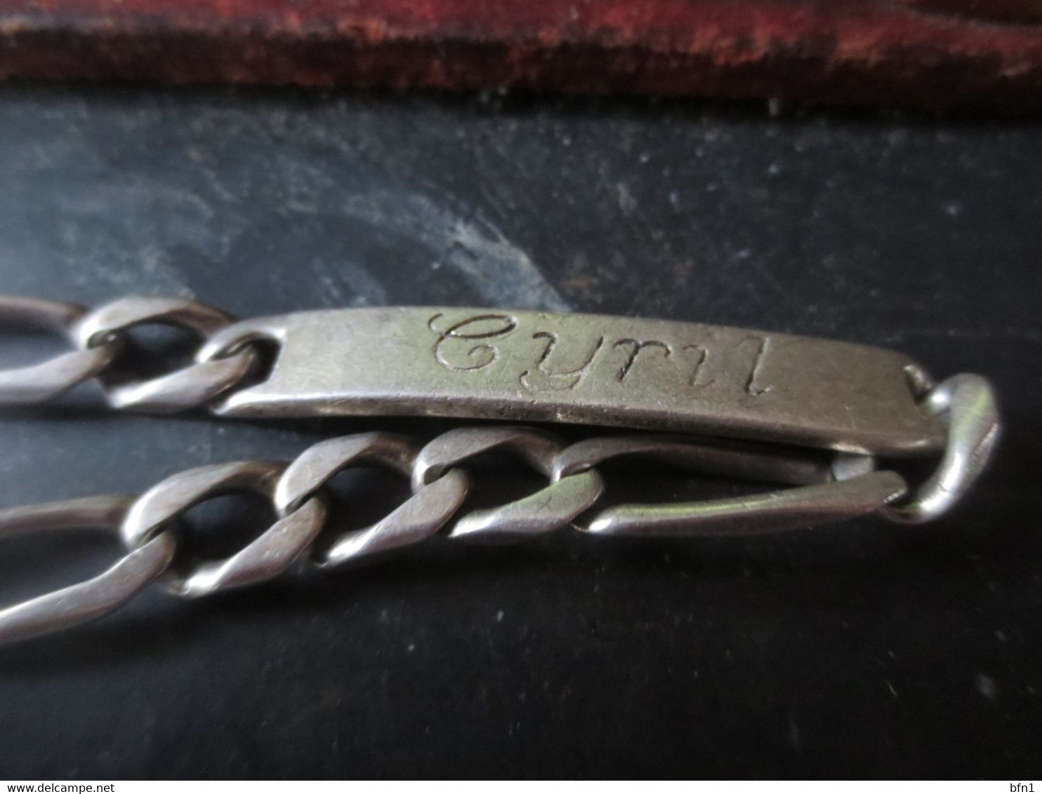 GOURMETTE METAL ARGENT CYRIL - Bracelets