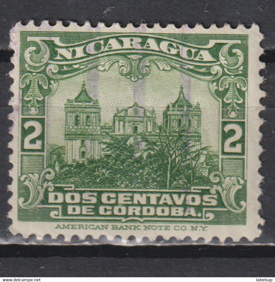 Timbre Oblitéré Du Nicaragua De 1928 N°517 - Nicaragua