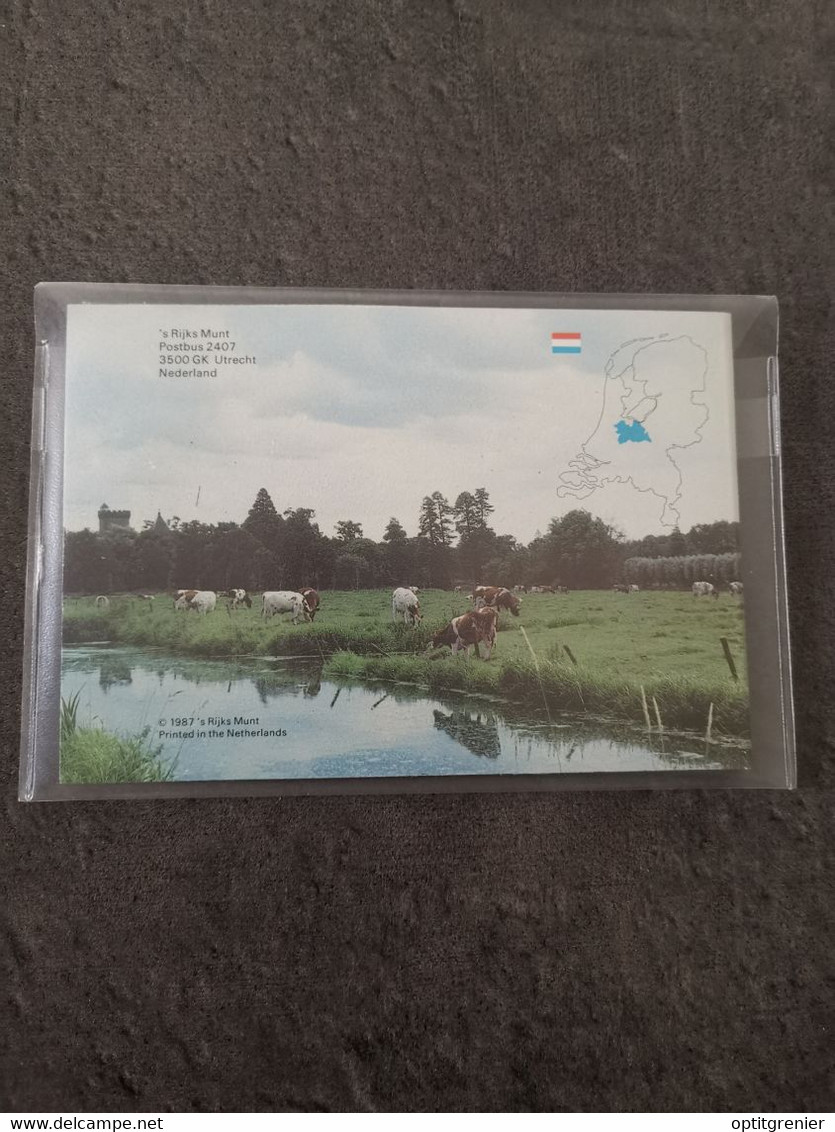 COIN SET FDC PAYS BAS 1987 / NEDERLAND PAYS-BAS DUTCH MINT / COFFRET UNC - Jahressets & Polierte Platten