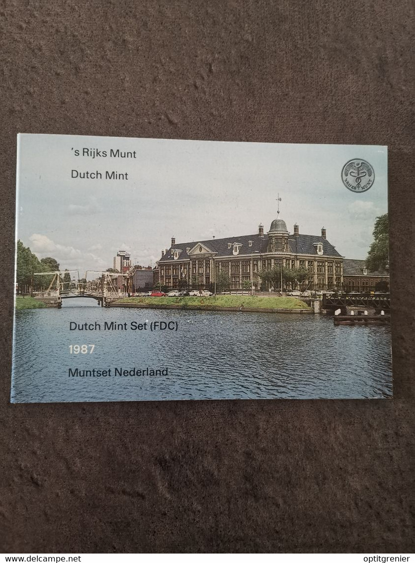 COIN SET FDC PAYS BAS 1987 / NEDERLAND PAYS-BAS DUTCH MINT / COFFRET UNC - Nieuwe Sets & Testkits