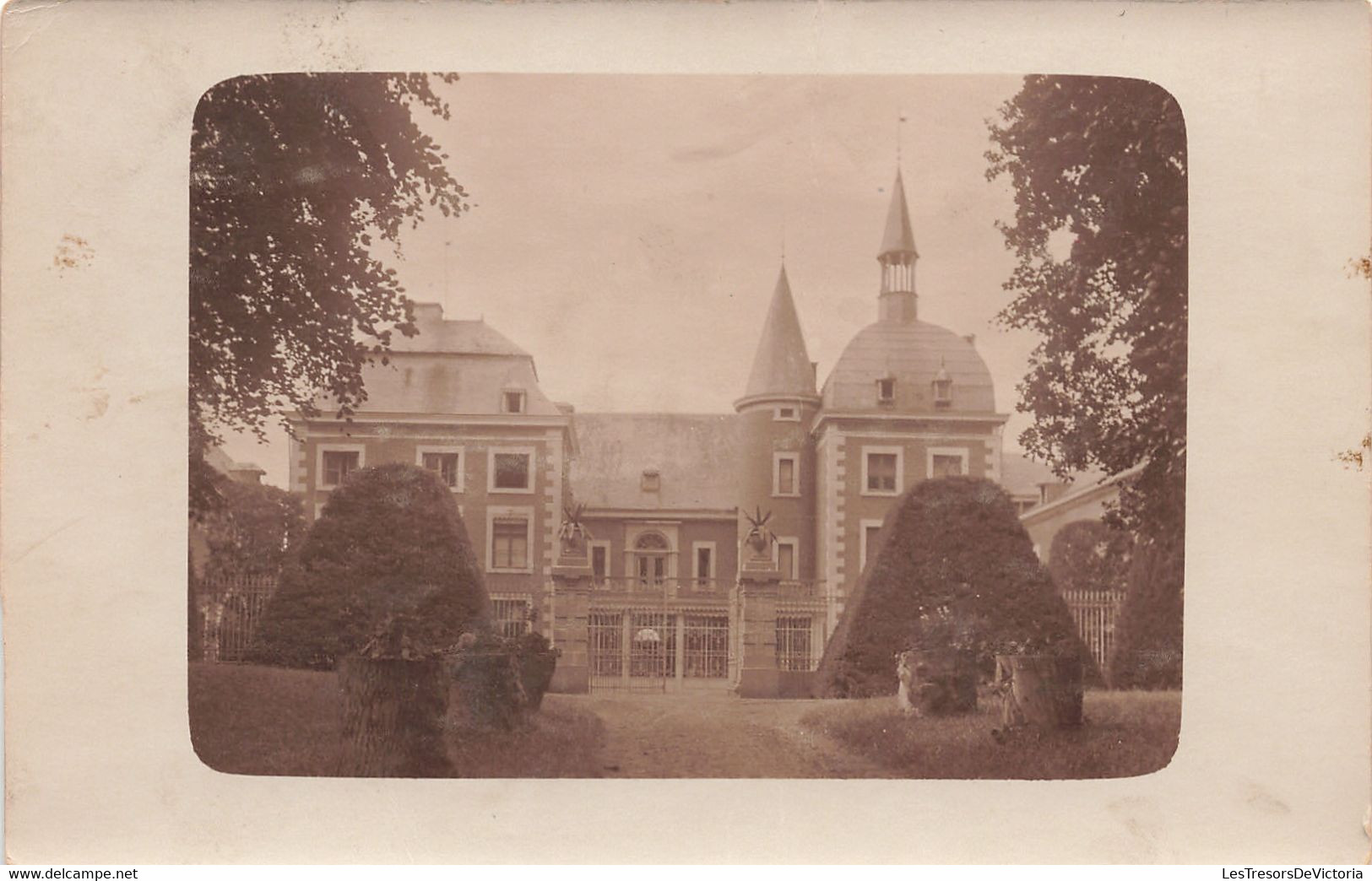 Carte Photo - Château De Rosoux - Chateau De Berloz - Waremme - Carte Postale Ancienne - Sonstige & Ohne Zuordnung