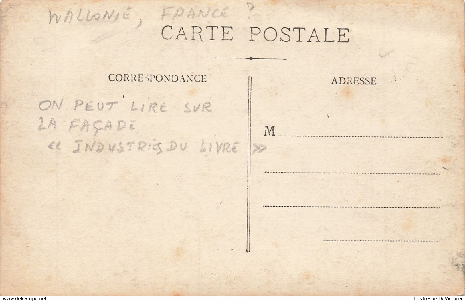 Carte Photo - A Identifier - Manifestation - Industrie Du Livre - Animé - Carte Postale Ancienne - Da Identificare