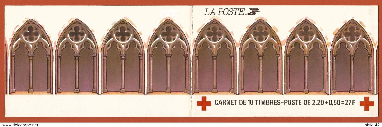 France 1985 - Carnet " Croix Rouge " ( Sans Timbres ) YT CR 2034 - Croix Rouge