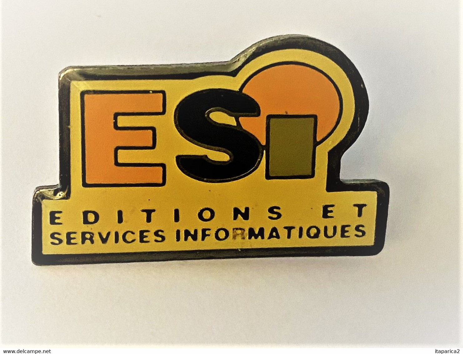 PINS  ESI éditions Et Services Informatiques LOGO / 33NAT - Informatique