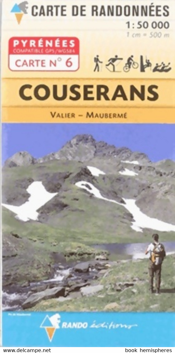 06 Couserans/valier/mauberme 1/50. 000 De Collectif (2002) - Karten/Atlanten