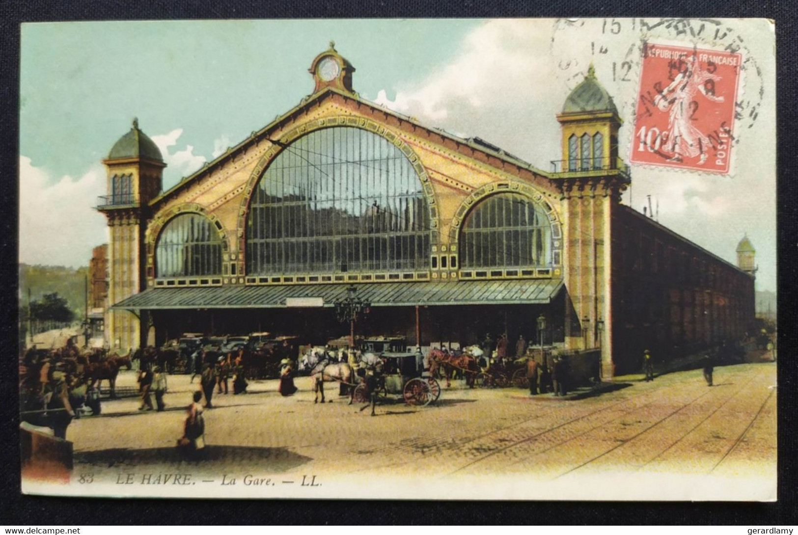 CPA - 76 - LE HAVRE - La Gare - 1912 - - Gare