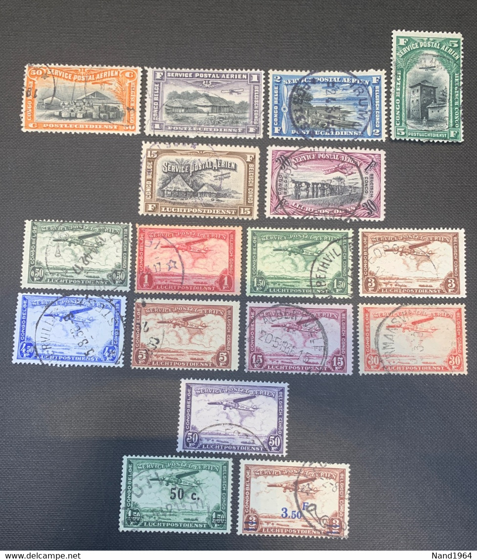 PA 1-17 Gestempeld - Used Stamps