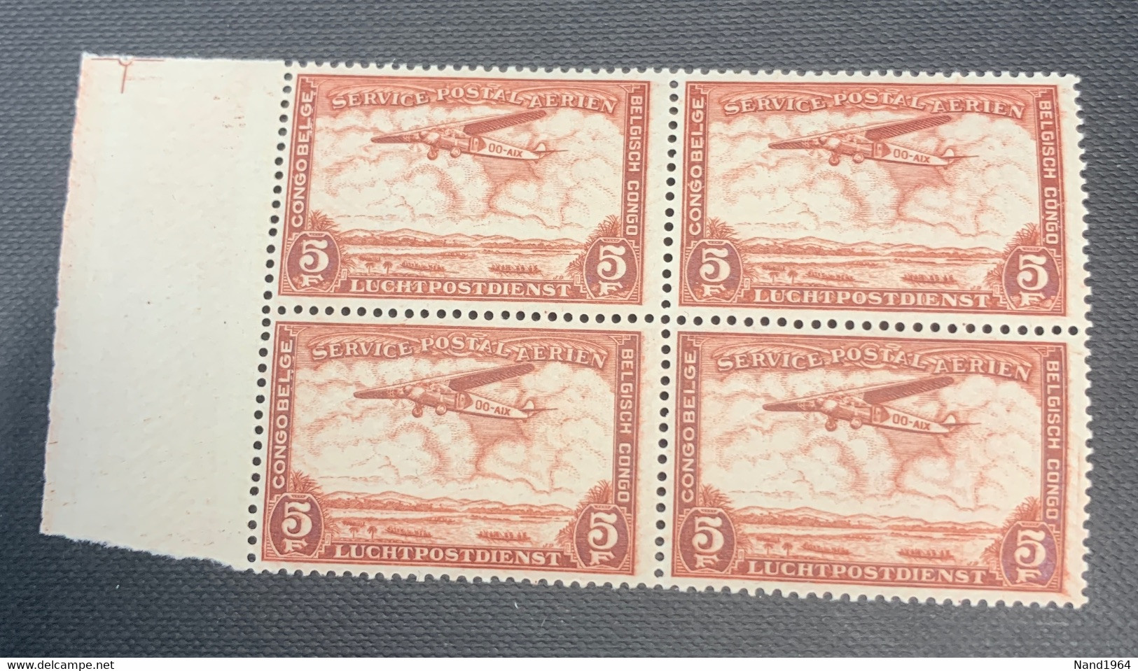 PA 12 Blok Van 4 - Unused Stamps