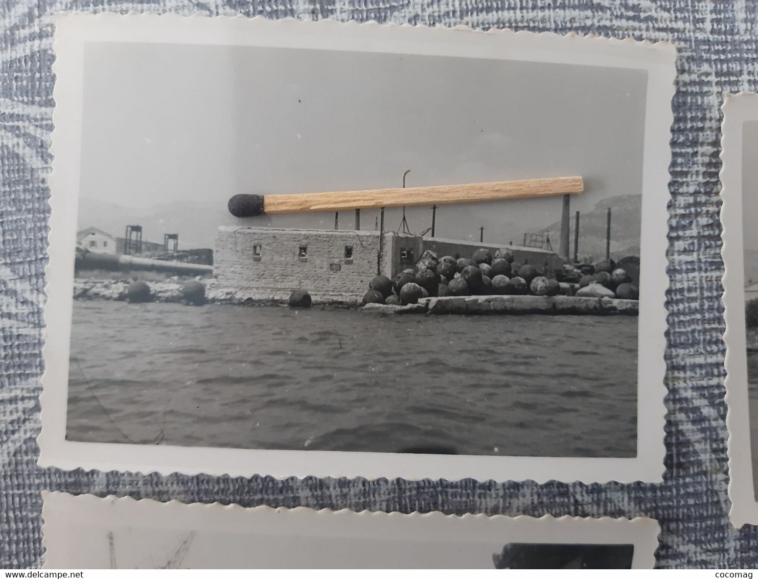 83 TOULON  PHOTO ORIGINALE 27 JUIN 1948 14 SABORDAGE DE LA FLOTTE FRANCAISE BATEAU MILITARIA - Schiffe
