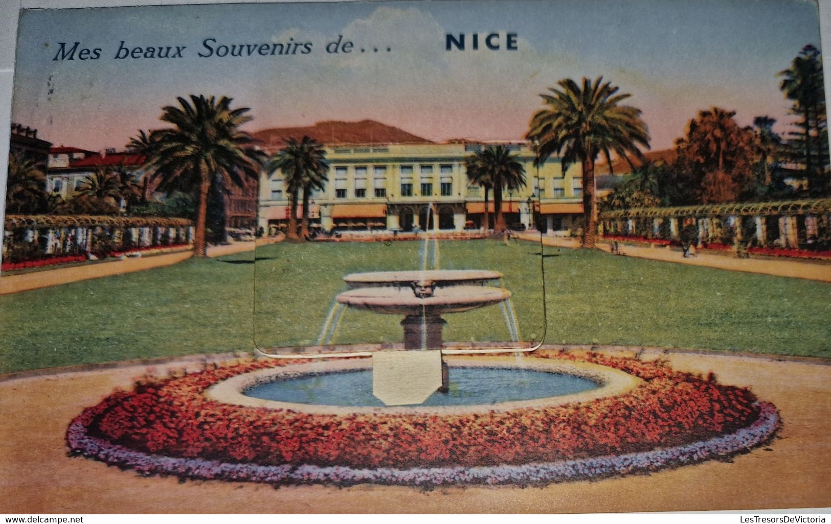 Fantaisie à Système - Mes Beaux Souvenirs De NICE - Carte Postale Ancienne - A Systèmes