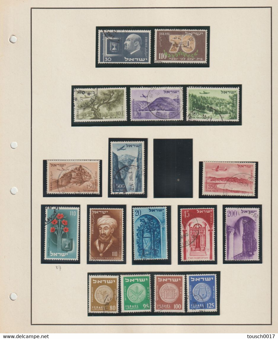 album timbres + FDC + taxe Israël