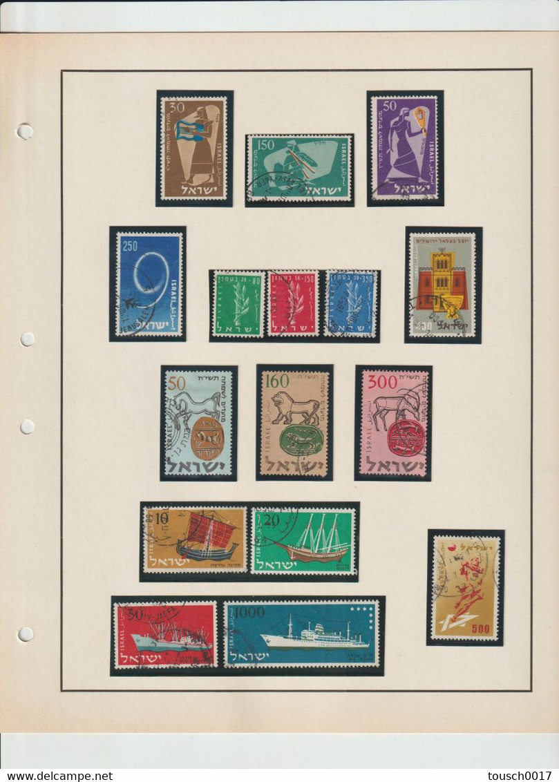 album timbres + FDC + taxe Israël