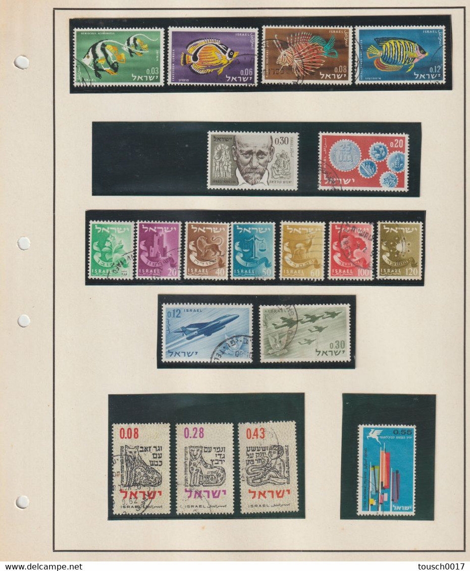 album timbres + FDC + taxe Israël