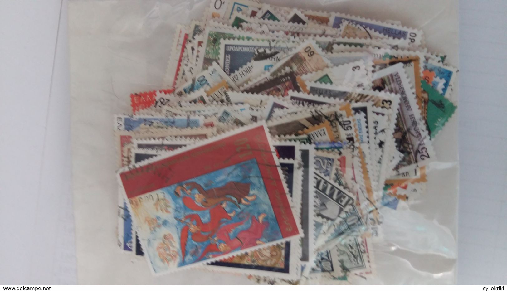 GREECE 300 DIFFERENT USED STAMPS PACKET - Collezioni