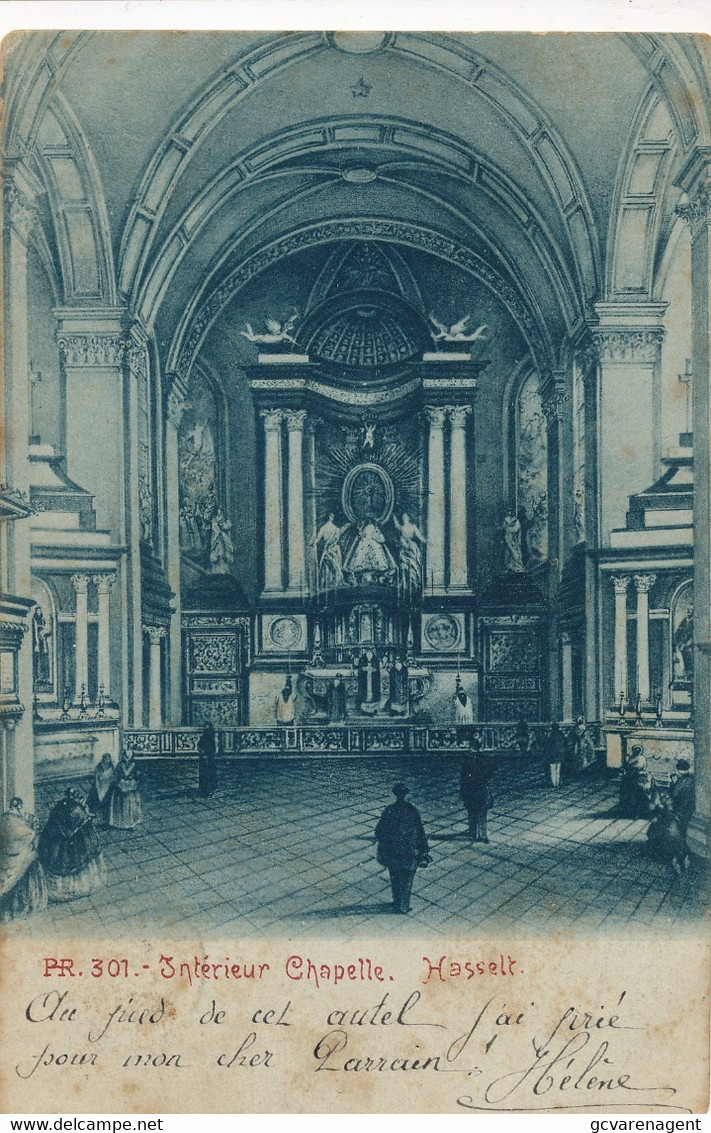 HASSELT   INTERIEUR CHAPELLE         2 SCANS - Hasselt