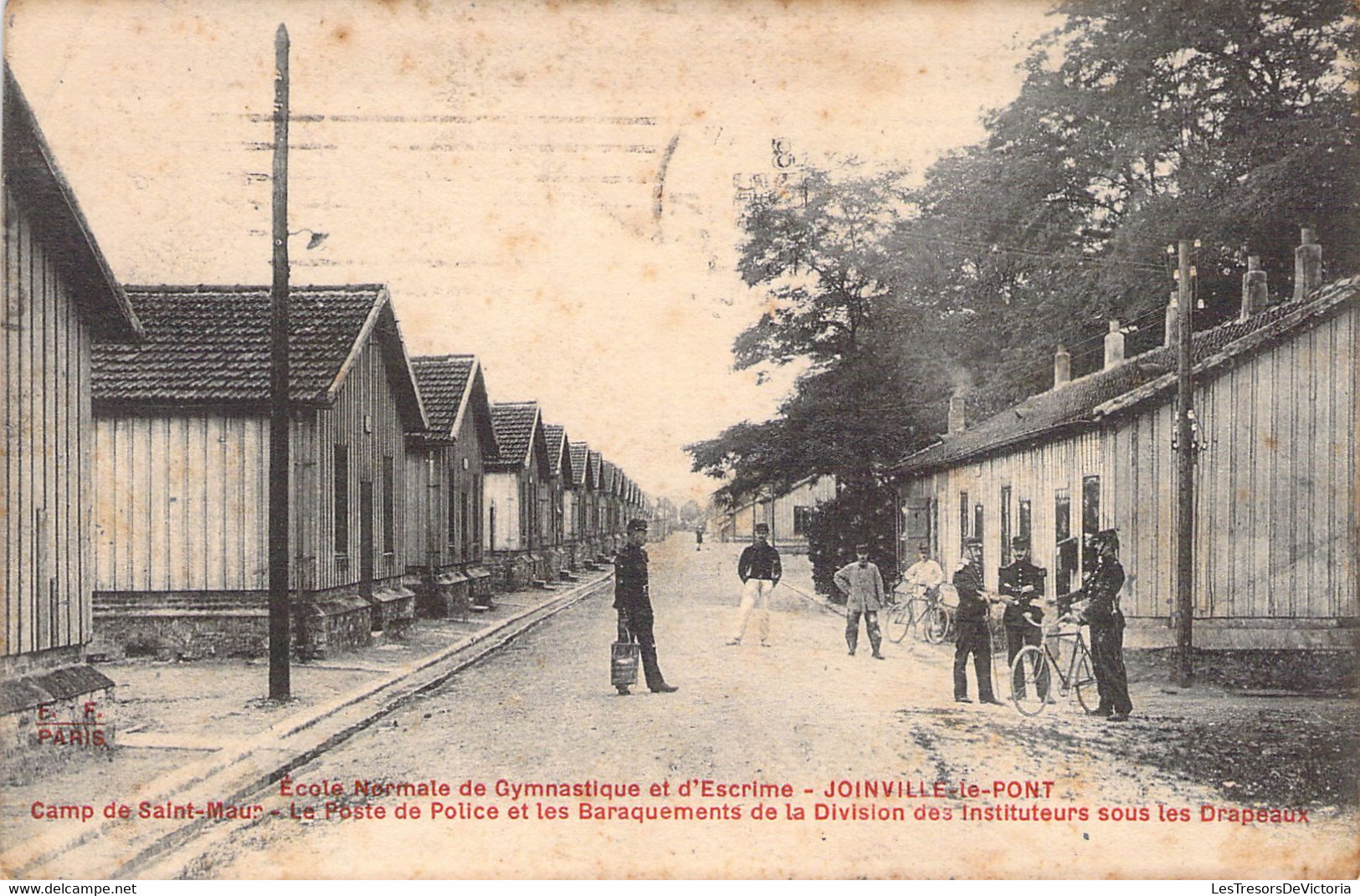 FRANCE - 94 - JOINVILLE LE PONT - Ecole Normale De Gymnastique Et D'Escrime - Militariat - Carte Postale Ancienne - Joinville Le Pont